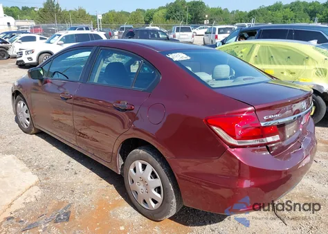 2015 Honda Civic Lx из США, поврежденный, VIN 19XFB2F59FE250937